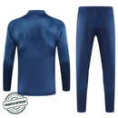 [P.E] Conjunto Santos Zíper Curto 2024/25 Treino Azul (G)