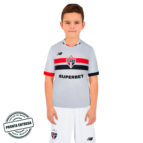 [P.E] Kit Infantil São Paulo 2024/25 Home (28)